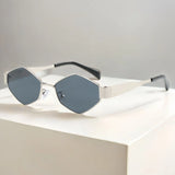 Luxury Hexagon Sunglasses – Trendy Polygon Shades for Men & Women