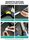 USB-C Rechargeable Car Door Welcome Lights with 7 Colors & Magnetic Mount