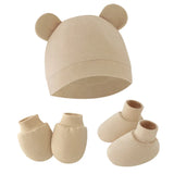 Adorable Newborn Baby Hat, Gloves & Socks Set – Perfect Gift for Infants & Photography Props