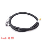High-Pressure Tire Inflator Hose Extension – Quick Connect Air Pump Nozzle for Bike, Motorcycle, and Car Tires