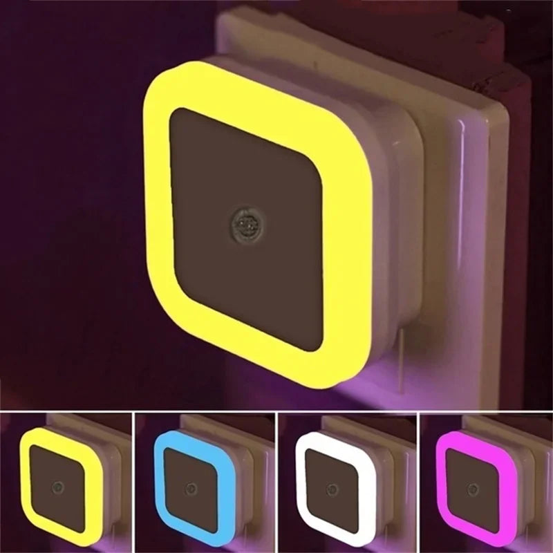 Smart Light-Sensing LED Night Light with 360° Glow for Home & Bedroom