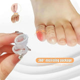 Transparent Silicone Toe Protectors – Breathable Blister & Callus Prevention Sleeves (20 Pack)