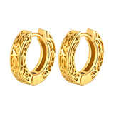 Men’s Stainless Steel Hoop Earrings – Hypoallergenic Small Silver Hoops