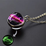 Vintage Round Metal Pendant Necklace – Unisex Fashion Accessory