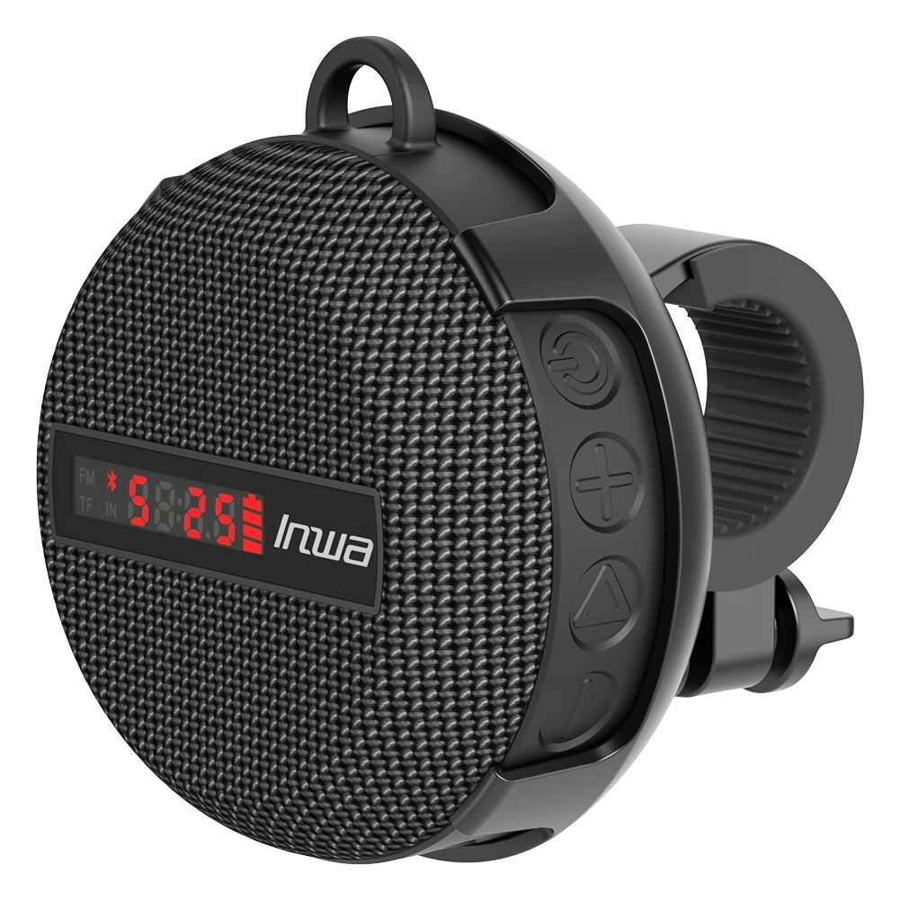 Portable Bluetooth 5.0 Speaker with IP67 Waterproof and Bicycle Hook