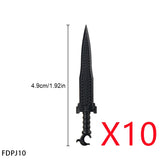 Medieval Weapons Building Block Set – Knight Accessories for DIY Scenes