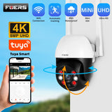 8MP 4K Outdoor WiFi Security Camera – Smart AI Tracking & Real-Time Alerts