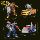 Transforming Robot Action Figure – Dual Mode Car & Robot Toy for Collectors & Kids