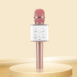 Wireless Bluetooth Karaoke Microphone with LED Lights – Portable Handheld Mic for Home Parties & KTV
