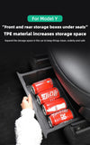Tesla Model Y Under Seat Storage Box | Hidden Console Organizer Bin for Front & Rear Seats