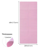 4mm Thick EVA Yoga Mat - Non-Slip Exercise Mat for Yoga, Pilates & Fitness