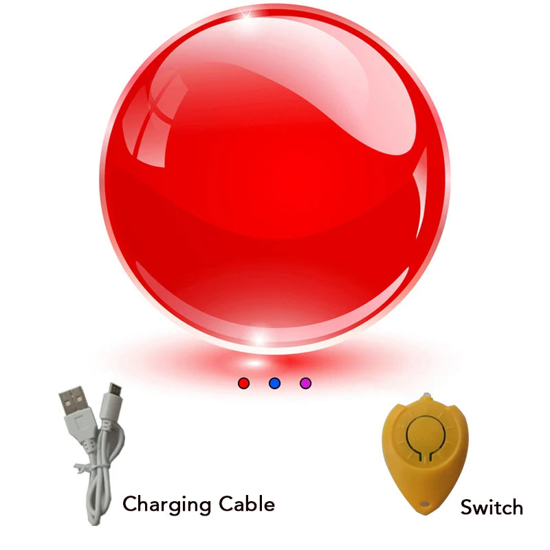 Juguete giratorio Magic Flying Ball Pro: dron con forma de bumerán controlado a mano con luces LED para niños y adultos