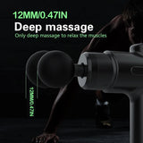 Deep Tissue Muscle Massage Gun – Portable 8-Head Fascia Massager for Full Body Relief