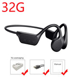 Waterproof Bone Conduction Headphones with Bluetooth 5.3 & 32GB Memory