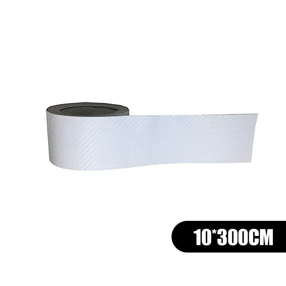 10cm x 300cm Universal 3D Carbon Fiber Film – Stylish & Protective Car Sticker!