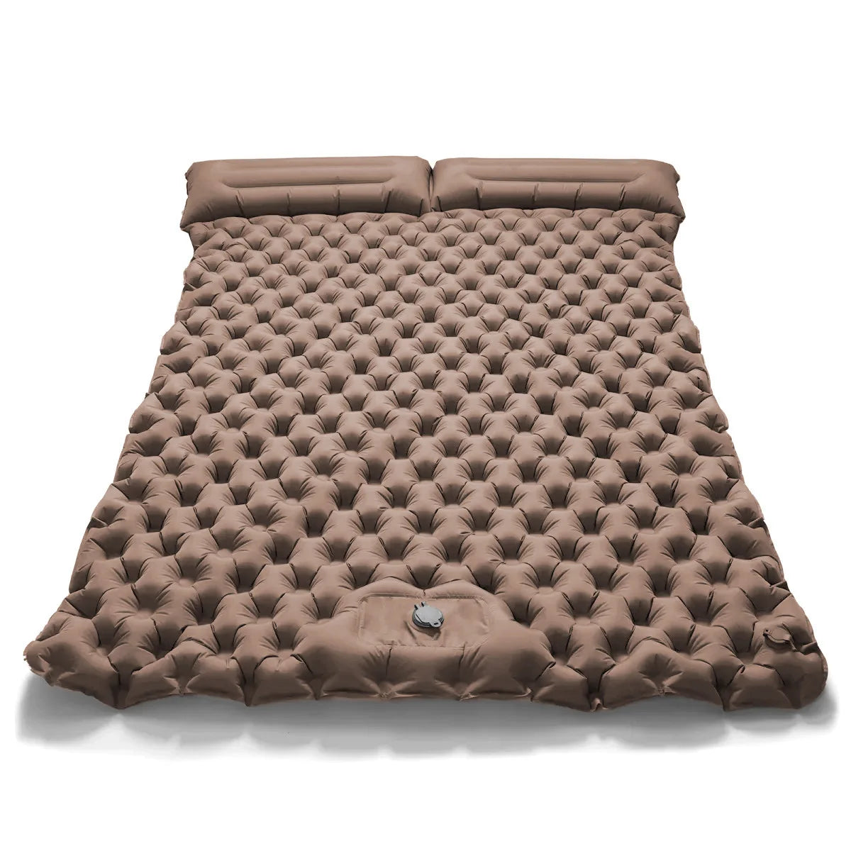 Inflatable TPU Nylon PVC Mattress with Built-in Pump – Durable & Portable Camping Mattress