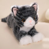 Realistic Cat Plush Toy - Ultra-Soft Stuffed Kitten in 5 Colors (40/50cm)