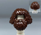 Customizable Figure Hairstyle Building Blocks - 50+ Hair & Head Accessories for LEGO-Compatible Figures