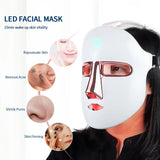 7 Color LED Face Mask for Skin Rejuvenation & Anti-Aging Therapy
