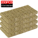 Rockwool Starter Plugs for Hydroponics - Seed Starter Cubes for Plant Propagation