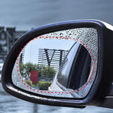 Película impermeable para espejo retrovisor de coche, 6 piezas: ¡conduzca con seguridad en cualquier clima!
