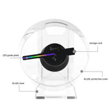 12CM Mini 3D Hologram Fan Display Light for Advertising and Events