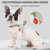 No-Pull Reflective Dog Harness - Adjustable Vest for Small & Medium Breeds