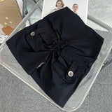 Women's High Waist Yoga Shorts with Pockets - Quick-Drying Gym & Running Shorts