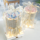 Eternal Soap Rose Bouquet - Luxury Artificial Flower Gift Box for Women