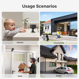 5MP Smart WiFi Security Camera with Auto-Tracking & Night Vision | Indoor & Outdoor Surveillance