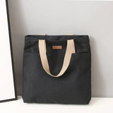 Women’s Large Capacity Canvas Tote Bag – Stylish & Practical for Work, Travel, and Shopping