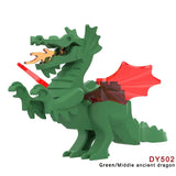 Medieval Knight & Animal Building Block Set - Compatible with Major Brands
