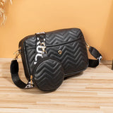 Women's Retro PU Leather Crossbody Shoulder Bag – Stylish Travel & Daily Purse