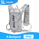 Unisex Lightweight 5L Running and Cycling Backpack with Water Bladder