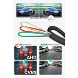 Universal 1080P Car Backup Camera with Adjustable Angle, Night Vision & Waterproof Design