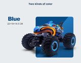 Monster Shark RC Car - Camión acrobático de control remoto de 2,4 GHz con luces y efecto de rociado