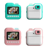 Kids Instant Print Camera with Bluetooth, 24MP Photo & Video, Thermal Printing, Educational Toy for Ages 3+