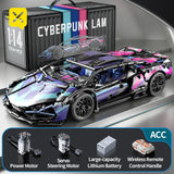 RC Building Block Car Kit – DIY Remote Control Toy with Motors & Battery for Teens and Adults