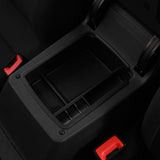 Universal Car Center Console Organizer Tray for VW Golf MK7 (2013-2017) – Black Storage Solution