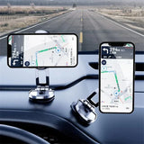 Soporte magnético para teléfono de coche: soporte giratorio de 360° para iPhone, Samsung, Huawei y dispositivos GPS