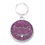 Custom Engraved Stainless Steel Pet ID Tag – Personalized Anti-Lost Nameplate for Dogs & Cats
