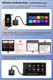 Wireless CarPlay & Android Auto 2-in-1 Adapter - 5Ghz WiFi for Mazda, Toyota, Mercedes & More