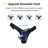 Soporte universal para teléfono con clip para ventilación de coche, con cabezal esférico de 17 mm