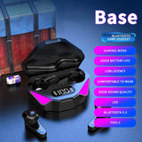 2024 TWS Gaming Earbuds - 65ms Low Latency Bluetooth Earbuds with Mic for Mobile & PC Gaming