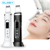 Ultrasonic Skin Scrubber & Electric Facial Pore Cleaner with EMS & Ion Technology