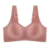 Wire-Free Everyday Bra – Soft Cotton Comfort Bra with Back Closure for Women