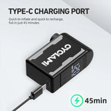 Smart Electric Bike Pump with Digital Display & Auto Shut-Off