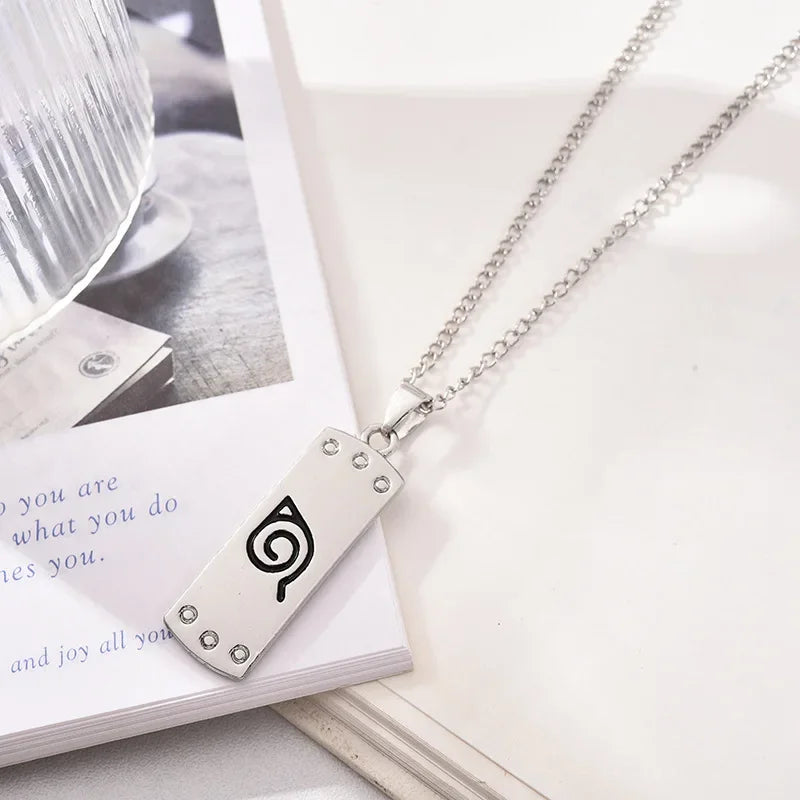 Naruto Kunai Necklace - Anime Metal Pendant Cosplay Accessory