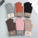 Unisex Acrylic Gloves – Soft, Cozy & Warm for Spring, Autumn, and Winter