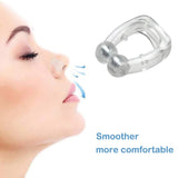 Magnetic Anti-Snoring Nose Clip – Silicone Snore Stopper for Quiet Sleep & Sleep Apnea Relief